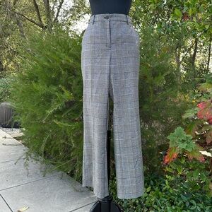 Talbots "Raleigh" houndstooth plaid pants - size 10P